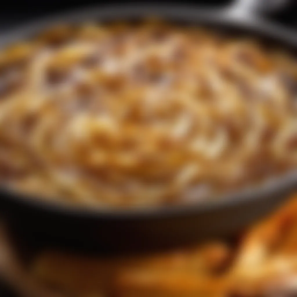 Caramelizing Onions