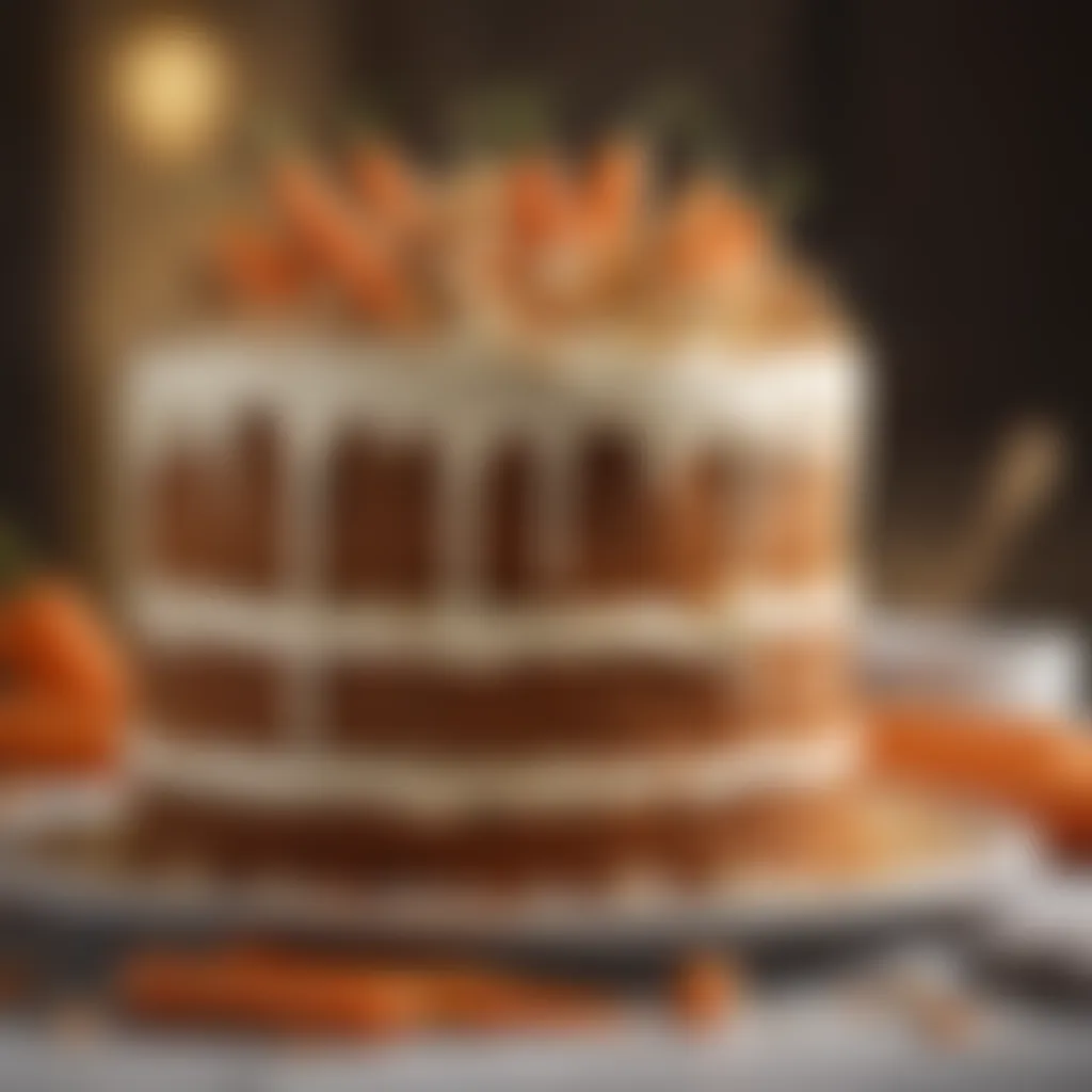 Carrot Cake Decorating Ideas