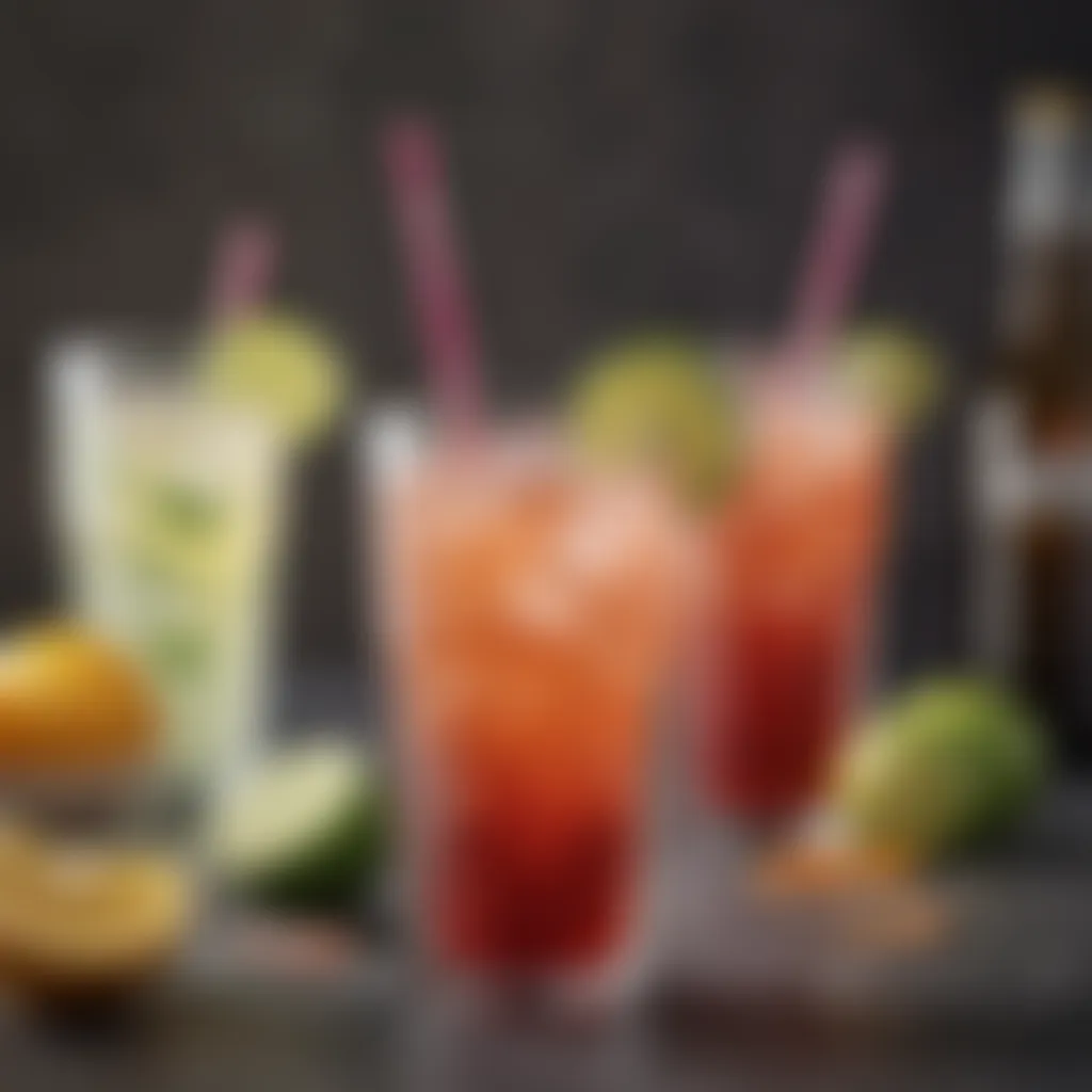 Refreshing beverages suitable for a graduation celebration