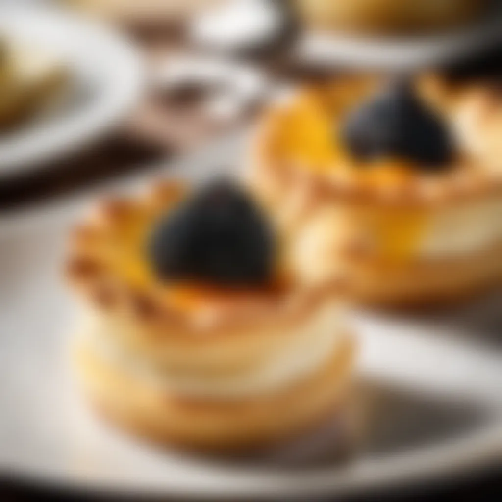 Exquisite Puff Pastry Appetizer with Caviar