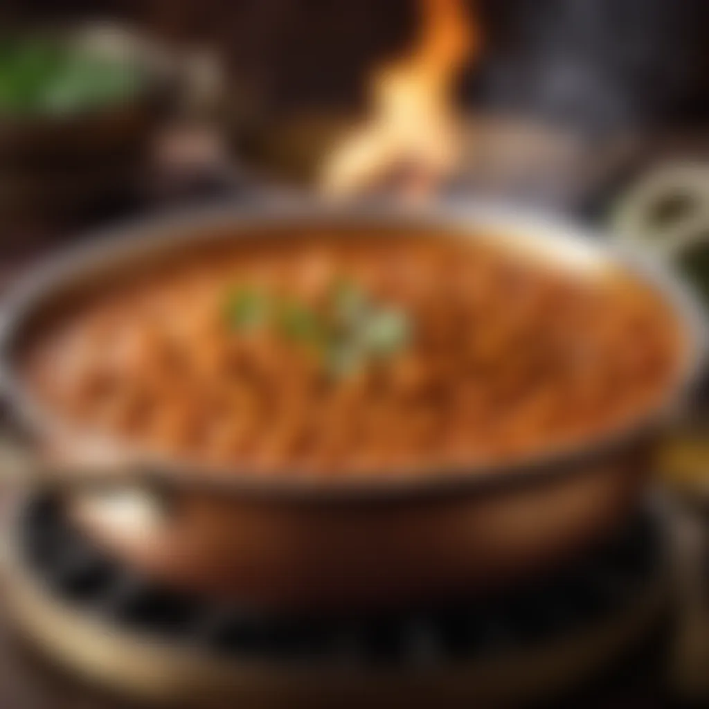 Simmering Pot of Chana Masala