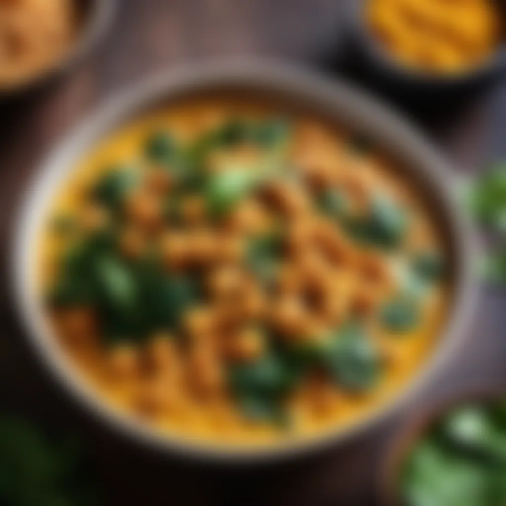 Chickpea Curry with Spinach and Coconut Milk