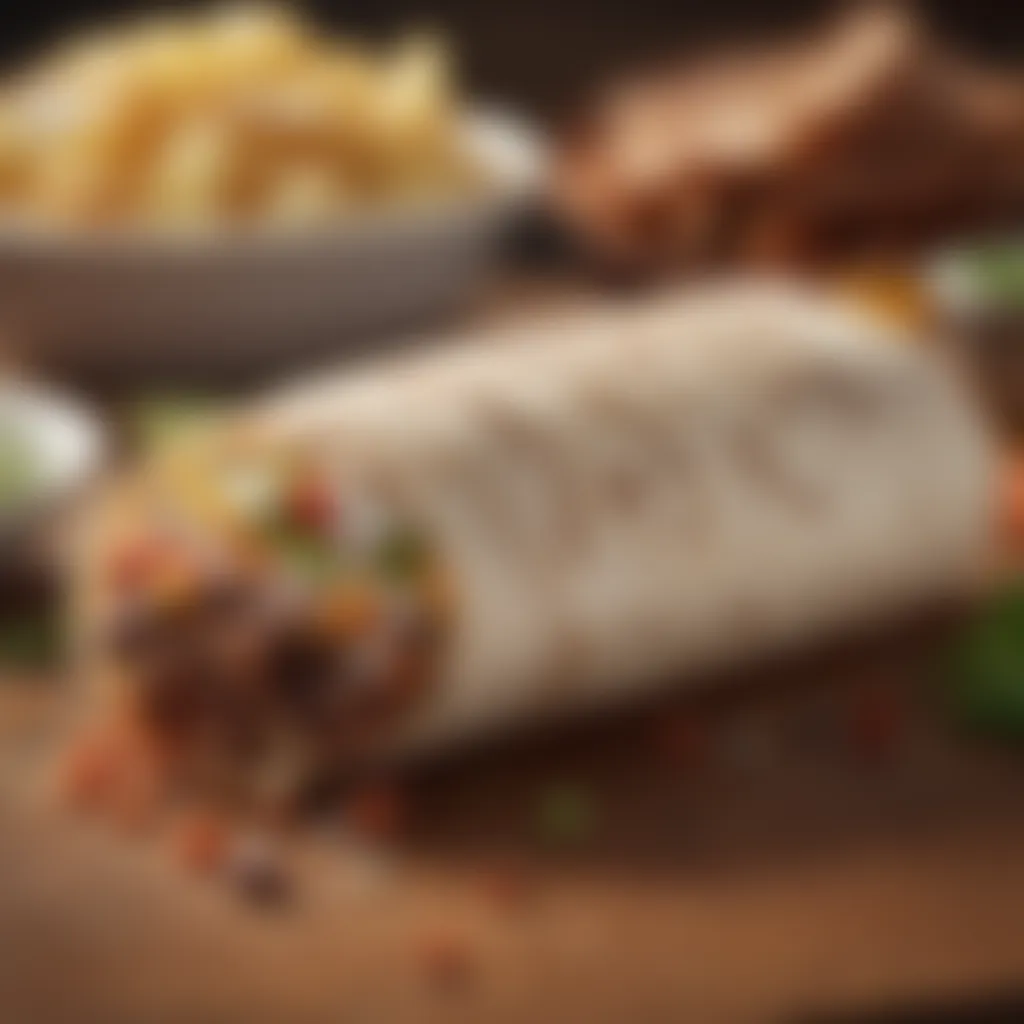 Exquisite Chipotle Burrito