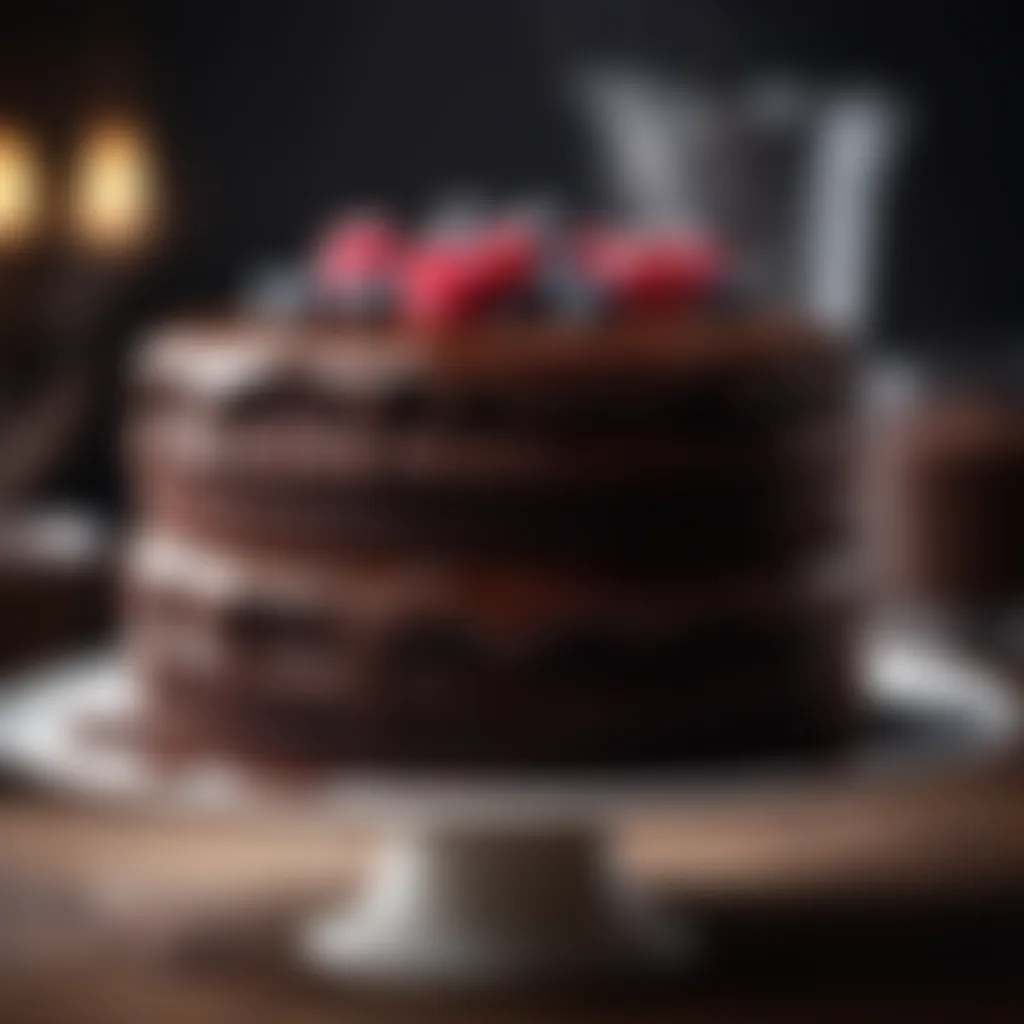 Chocolate Cake Layers