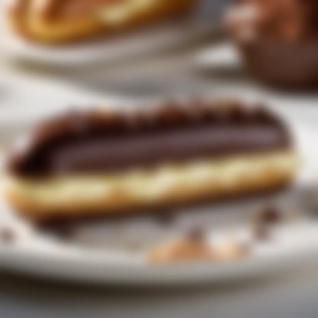 Chocolate Eclair Decoration