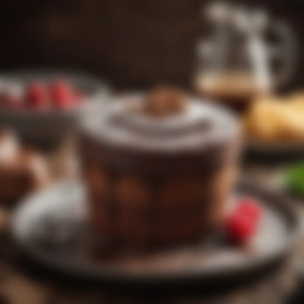 Elegant Chocolate Souffle Elegant Chocolate Souffle