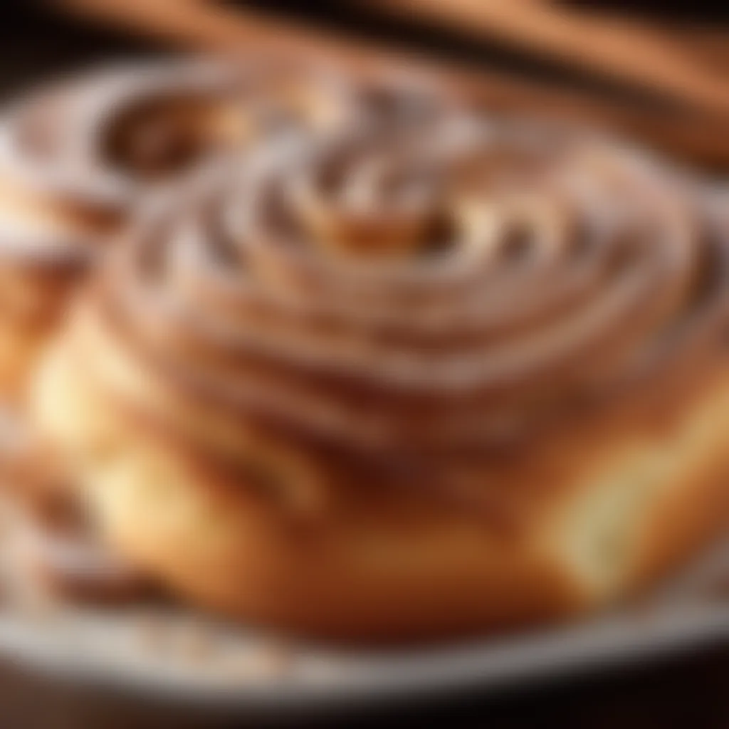 Exquisite Cinnamon Swirl Artistry