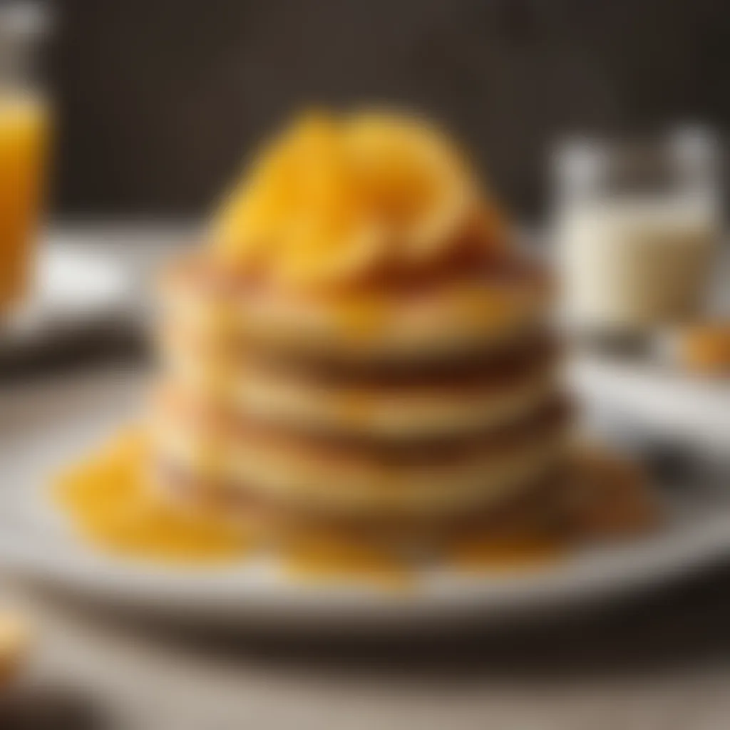 Innovative Breakfast Recipe - Citrus Infused Pancakes