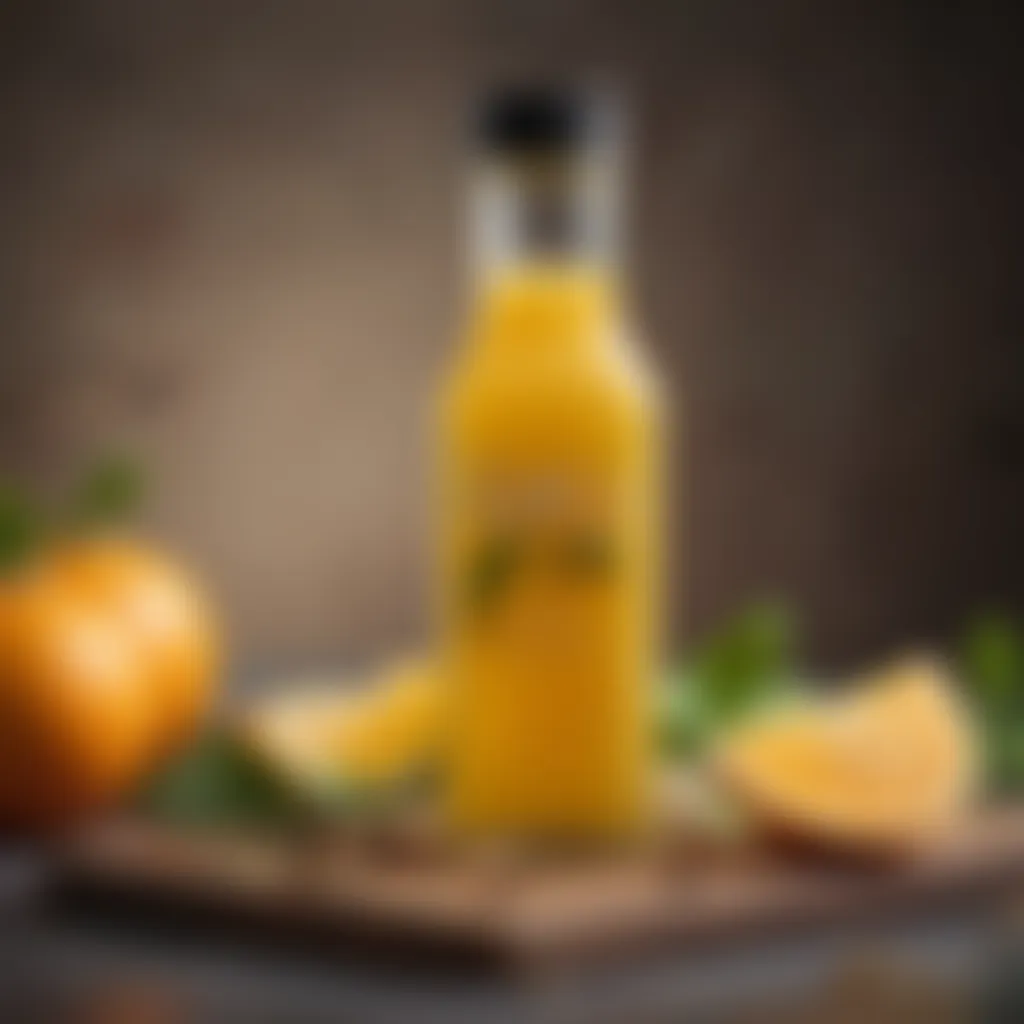 Citrus Infused Vinaigrette Bottle