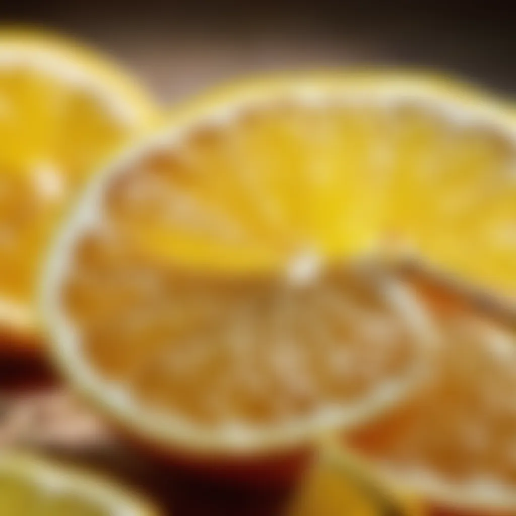 Zesty Citrus Peel Citrus Zest