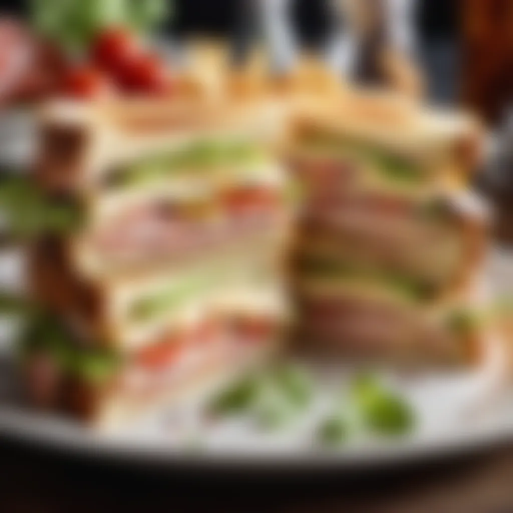 Club Sandwich Assembly