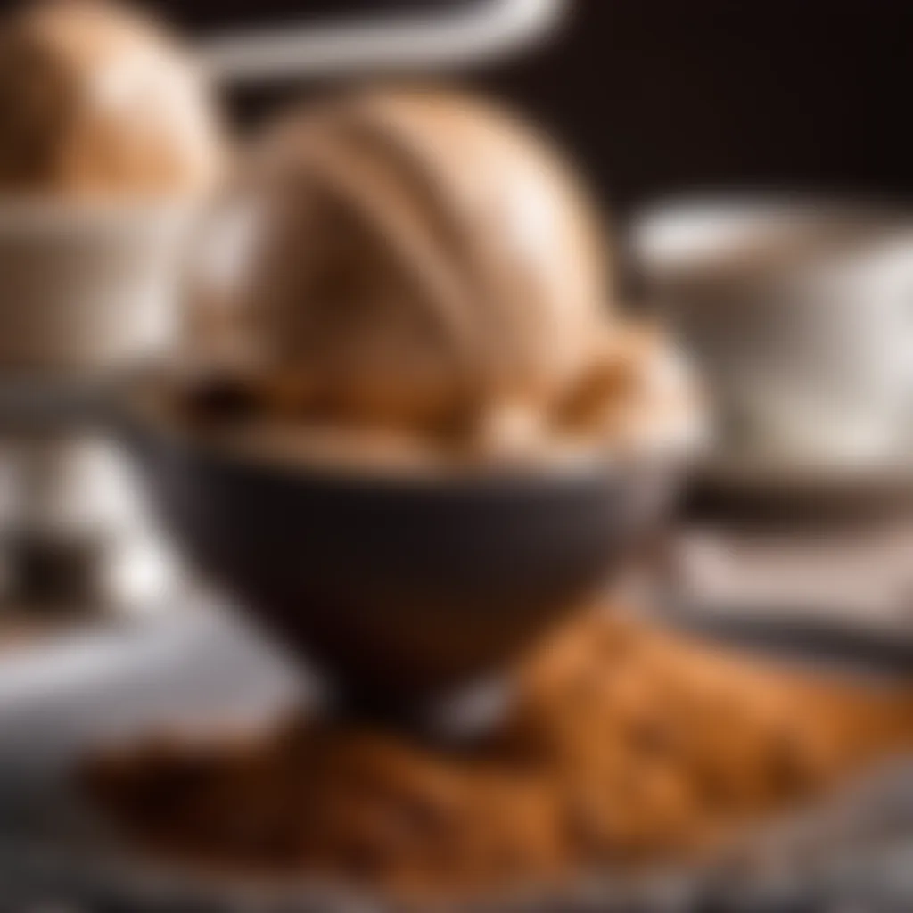 Coffee Ice Cream Scoop