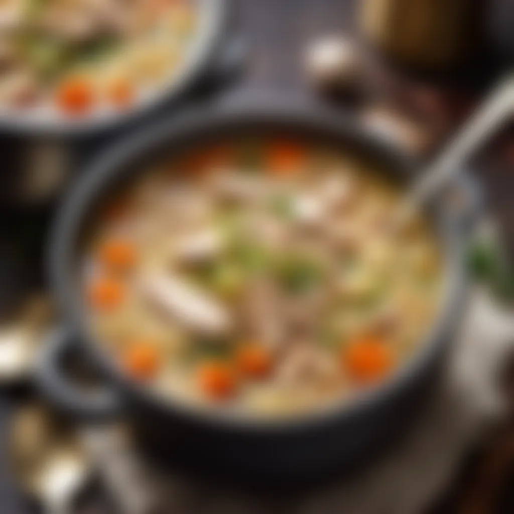 Comforting Crock-Pot Chicken and Noodle Soup