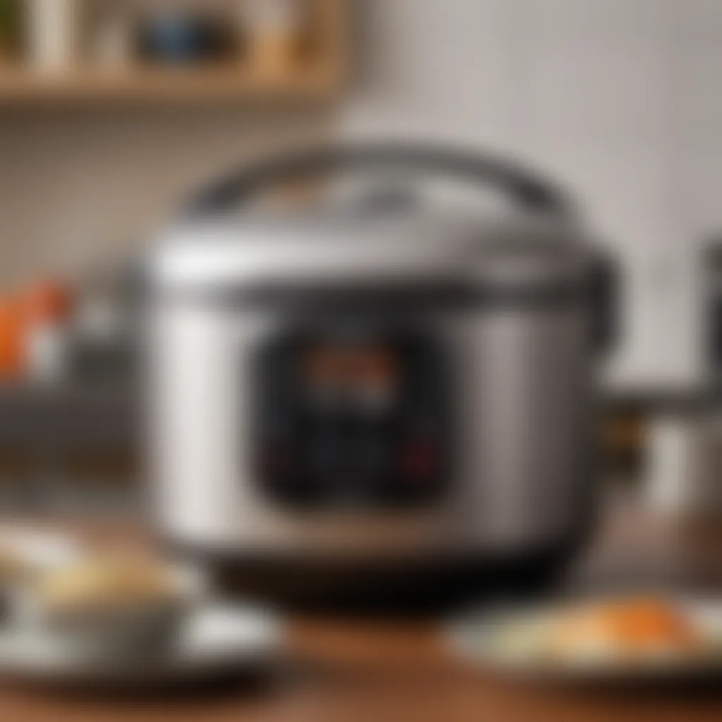 Zojirushi Neuro Fuzzy Rice Cooker showcasing its cooking capabilities