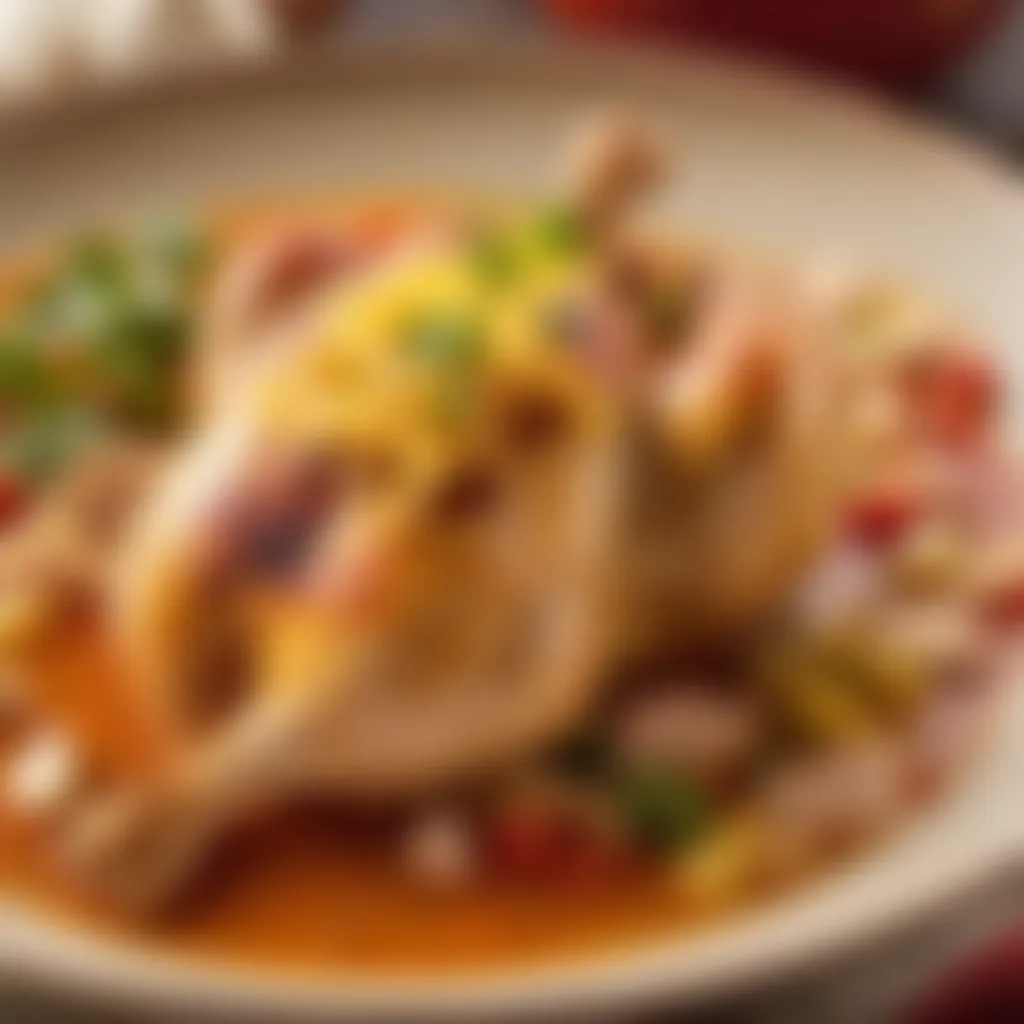 Cooked chicken for chicken tortilla soup