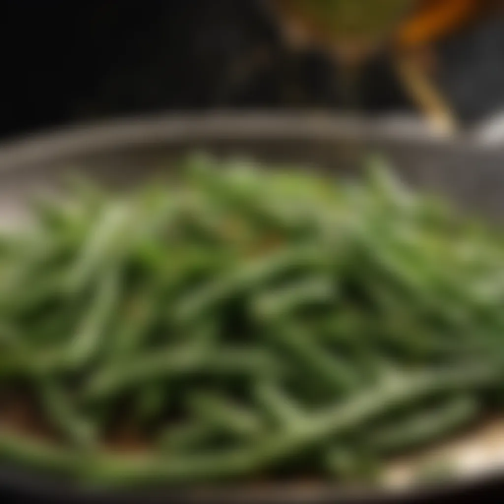 Cooking French Beans