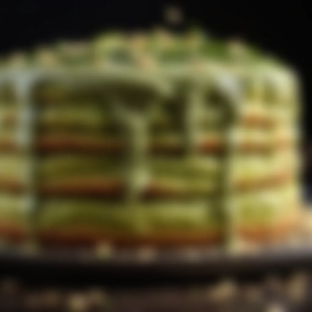 Courgette Cake Batter Courgette Cake Batter