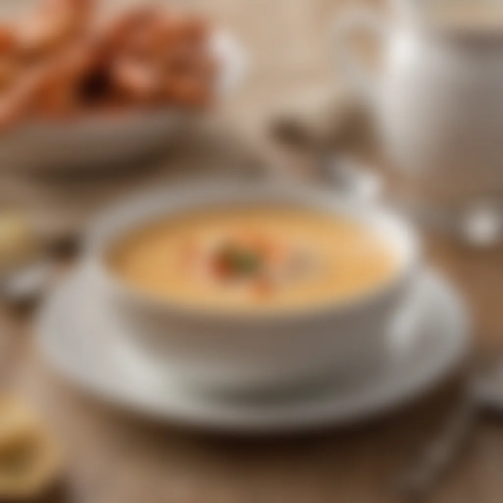 Rich and Creamy Bisque Texture