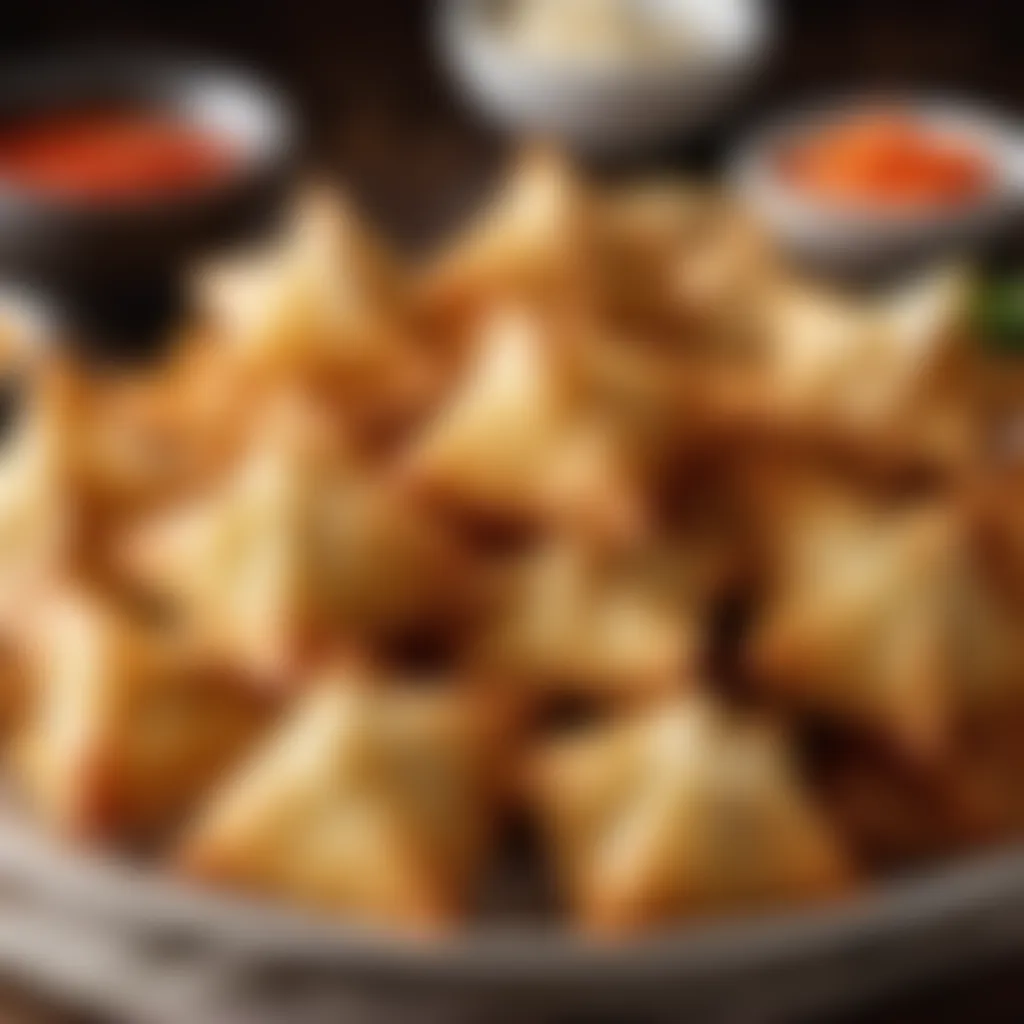 Crab Rangoon Ingredients Showcase