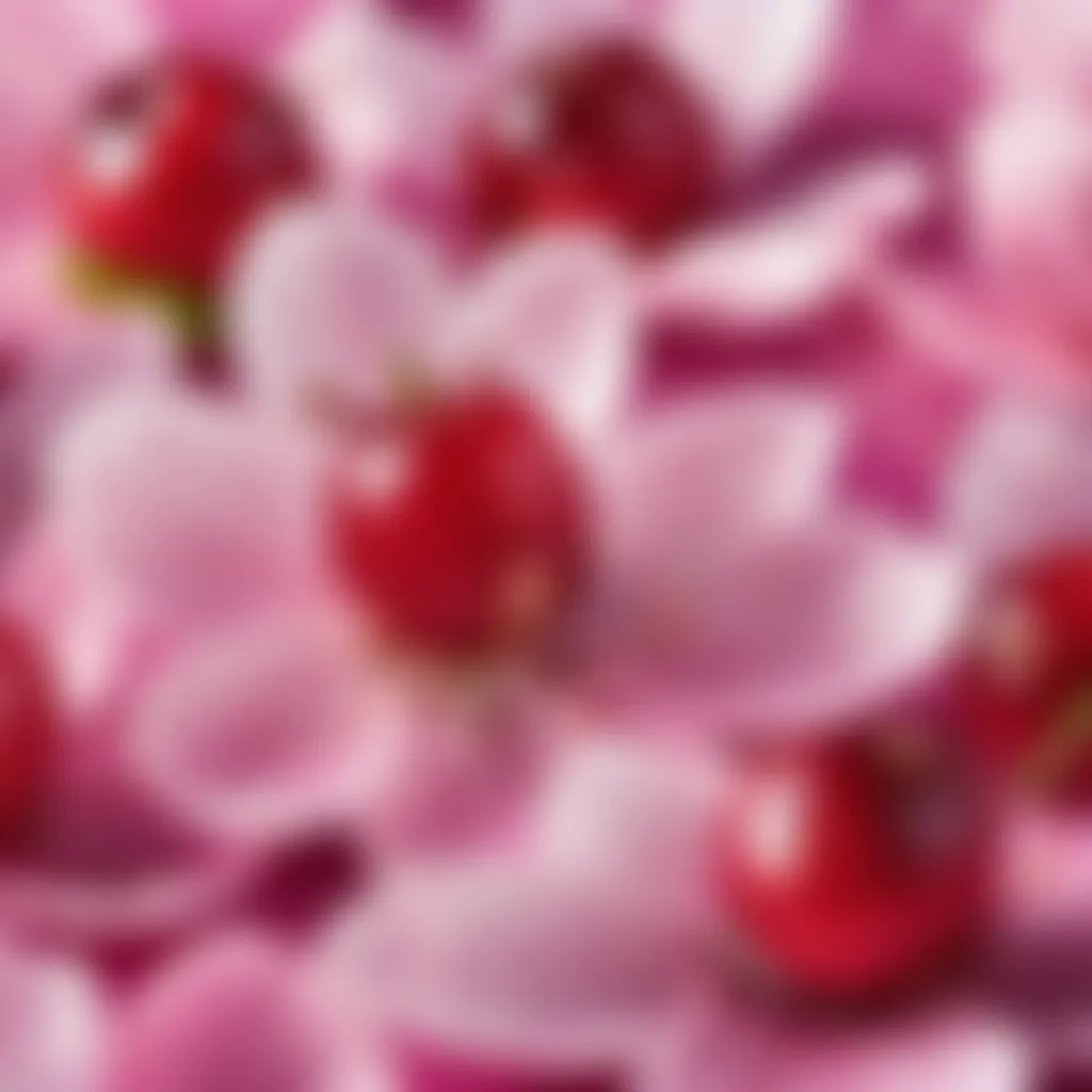 Exquisite Maraschino Cherry Blossom