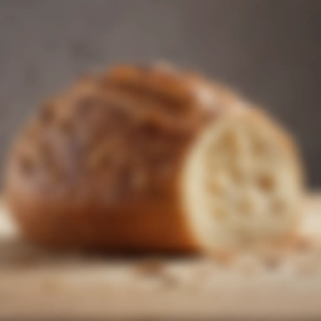 Delicate Crumb Structure of Artisan Bread