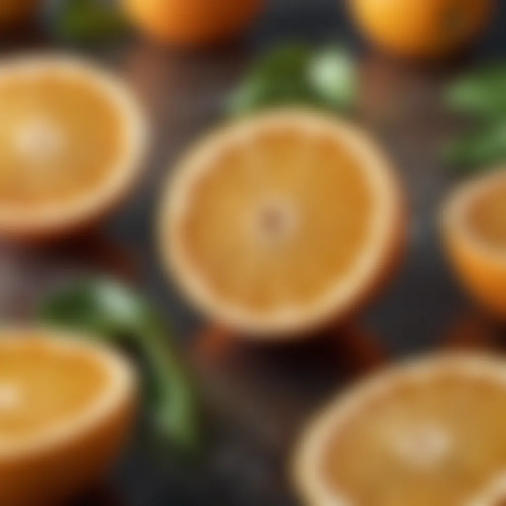 Fresh Citrus Fruits for Cocktail Infusions