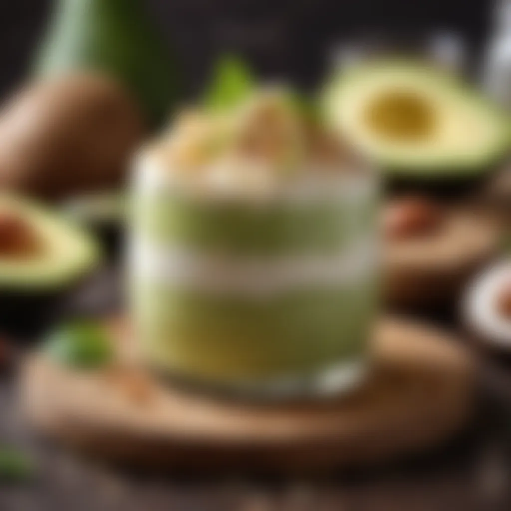 Creamy Avocado and Coconut Delight