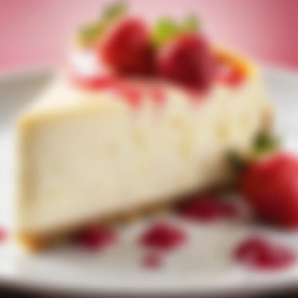 Creamy Cheesecake Texture