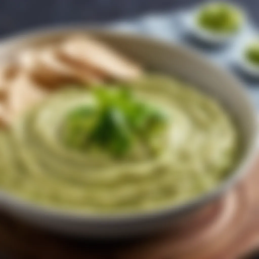 Creamy Edamame Hummus