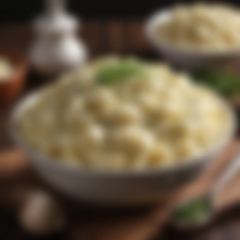 Creamy Garlic Parmesan Mashed Potatoes