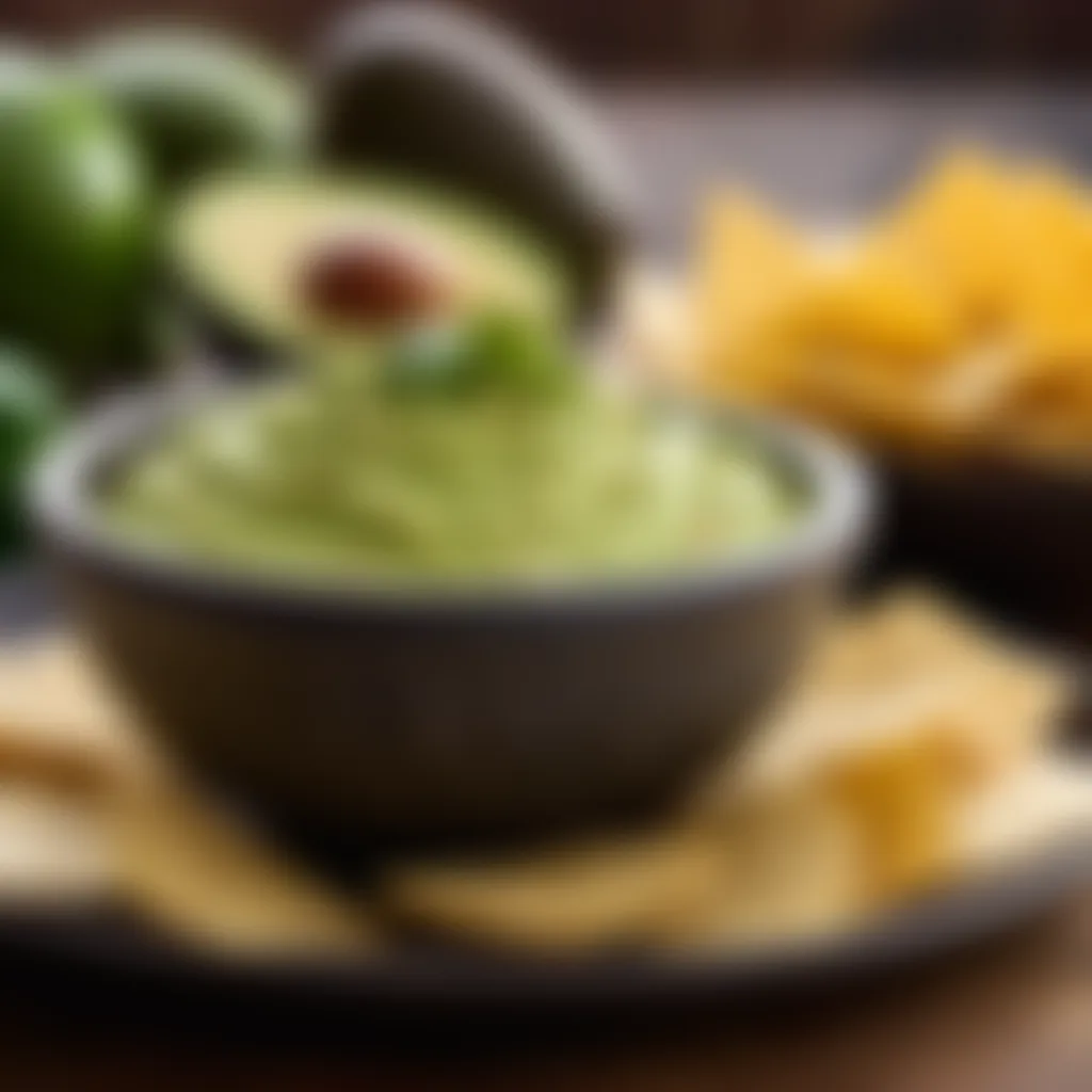 Creamy guacamole