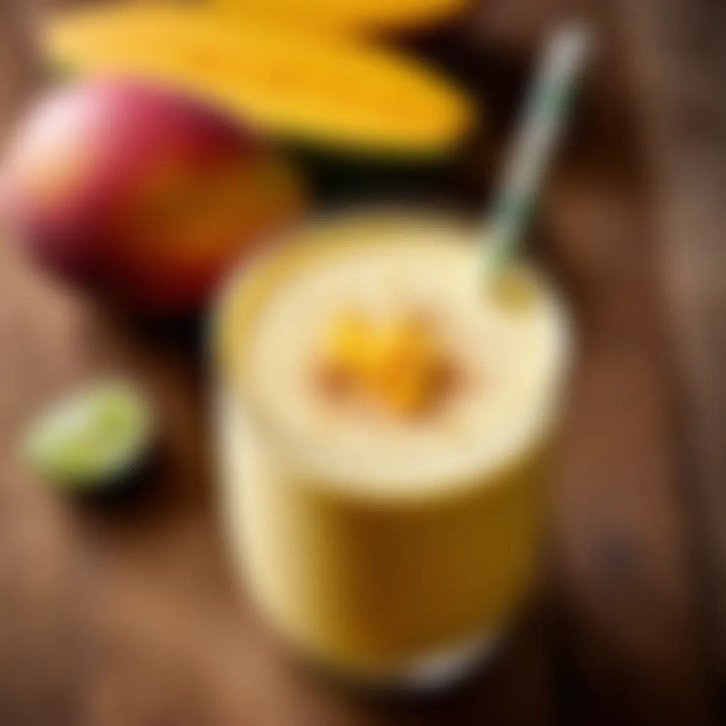 Creamy Mango Lassi