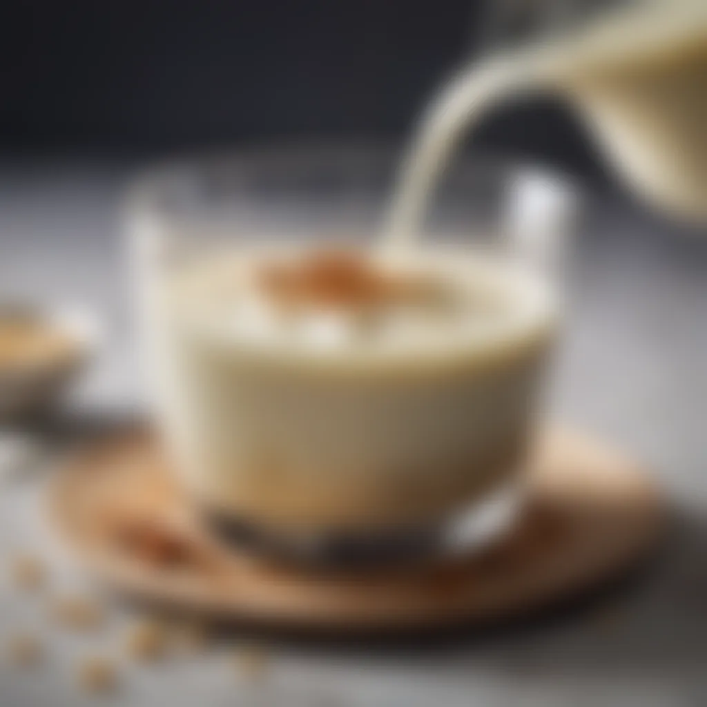 Infusing Milk with Delicate Flavors Creamy Milk Infusion