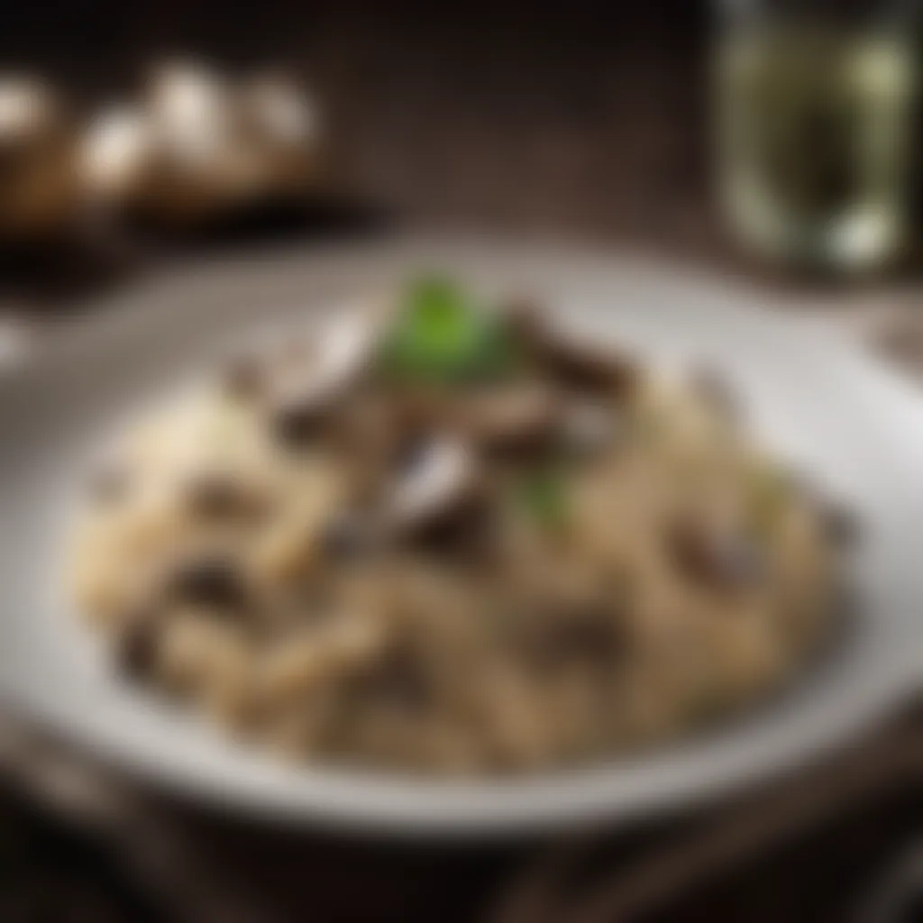 Creamy Mushroom Risotto