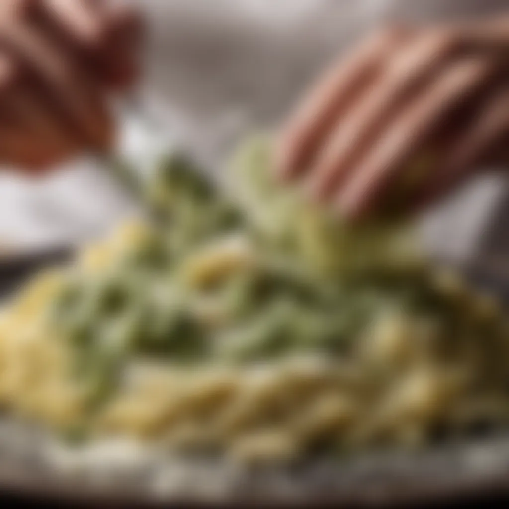 Perfecting with Creamy Parmesan Cheese Grating Creamy Parmesan Cheese Grating