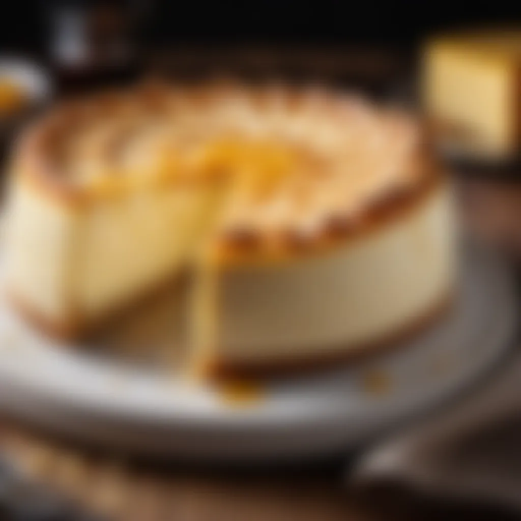 Creamy Swirls of German Cheese Cake