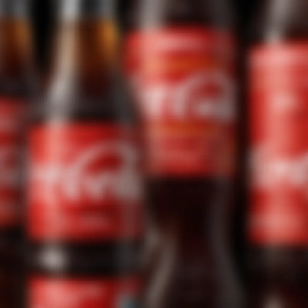 Colorful and vibrant personalized Coke bottle labels showcasing unique designs