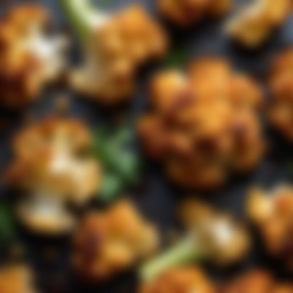Achieving Crunchy Perfection: Roasted Cauliflower Florets Crispy Roasted Cauliflower Florets