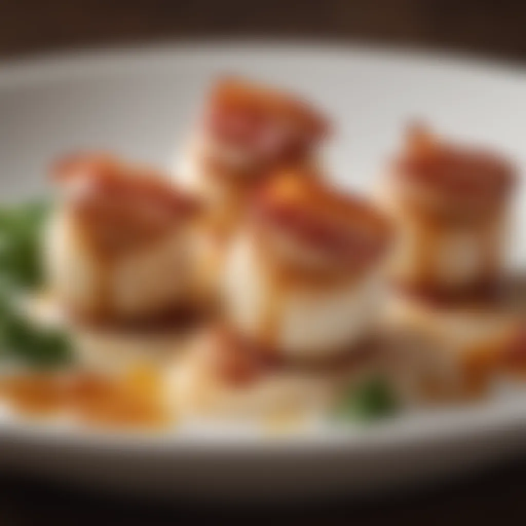 Elegant Culinary Artistry in Motion Exquisite culinary artistry in motion