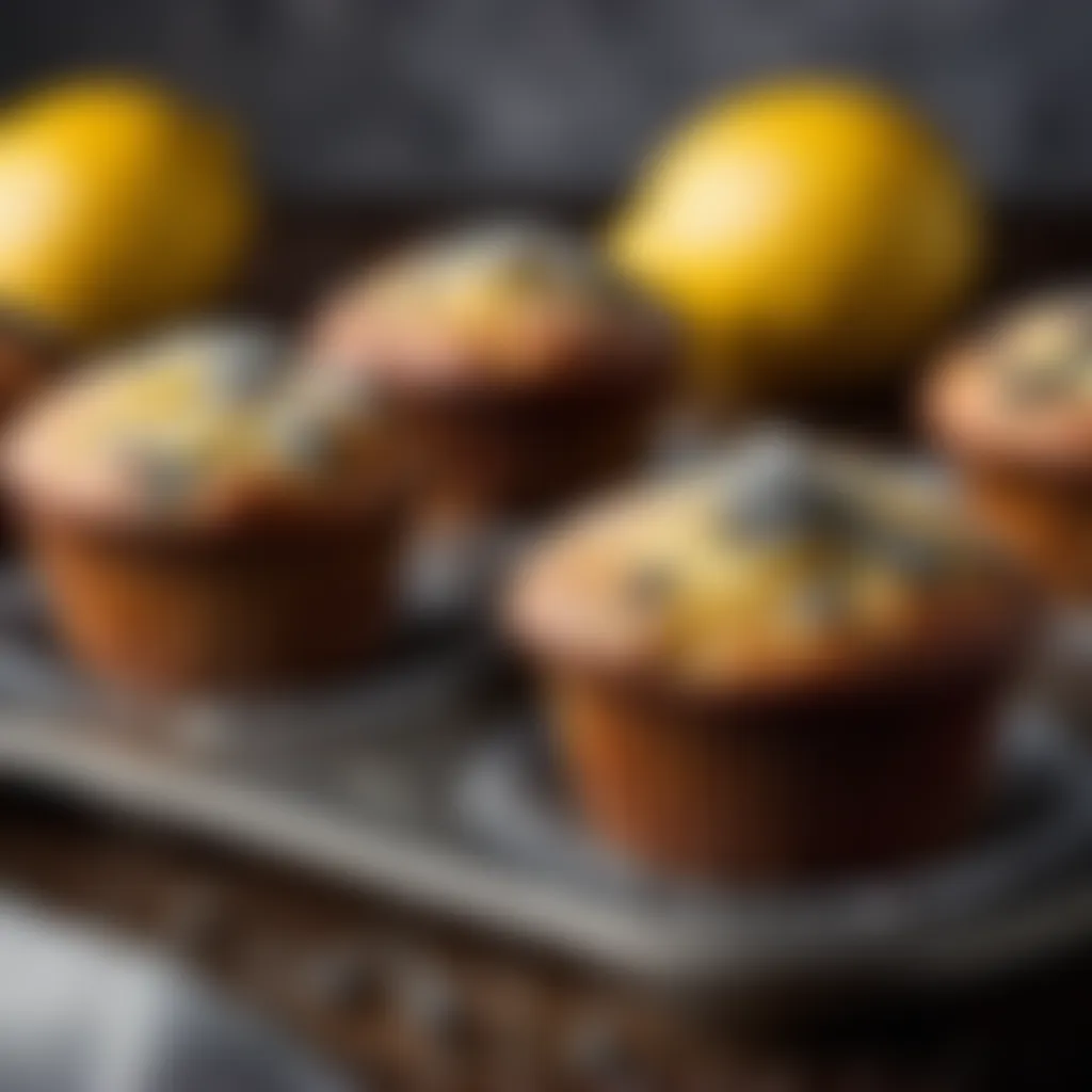 Artisanal Muffins Cooling Freshly Baked Muffins Cooling