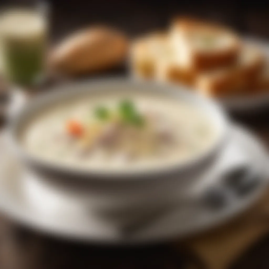 Creamy and flavorful Cullen Skink soup