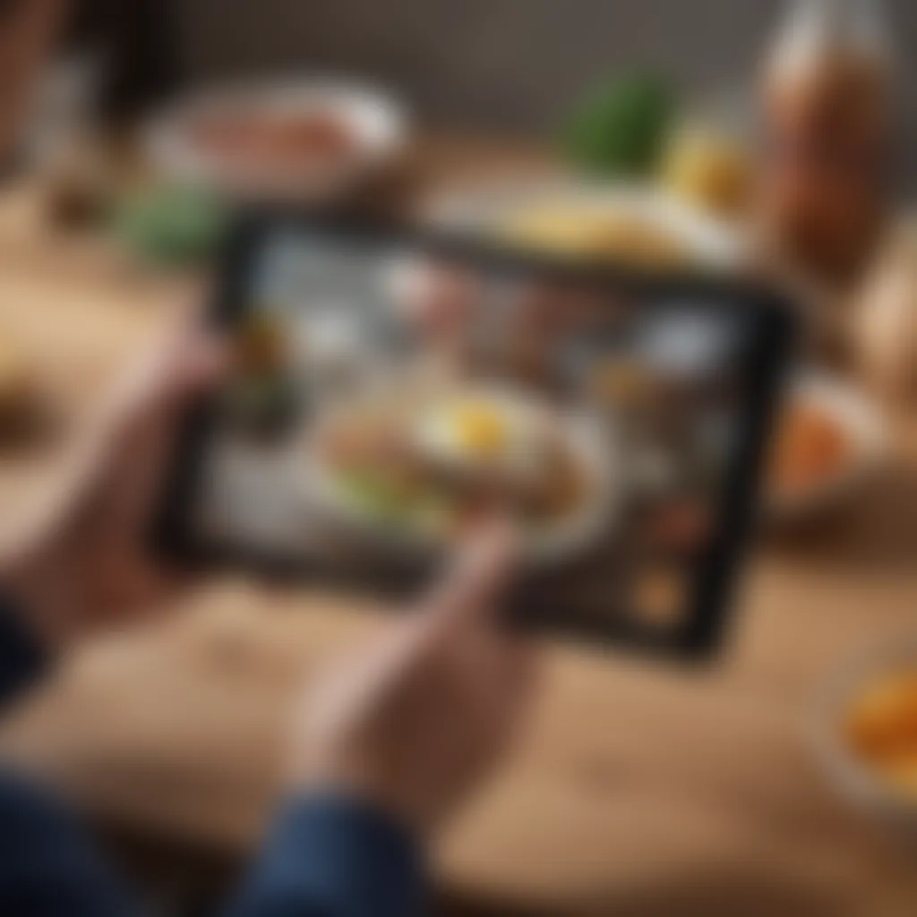 Tailoring Your Keto Experience A person customizing their meal plan on a digital device