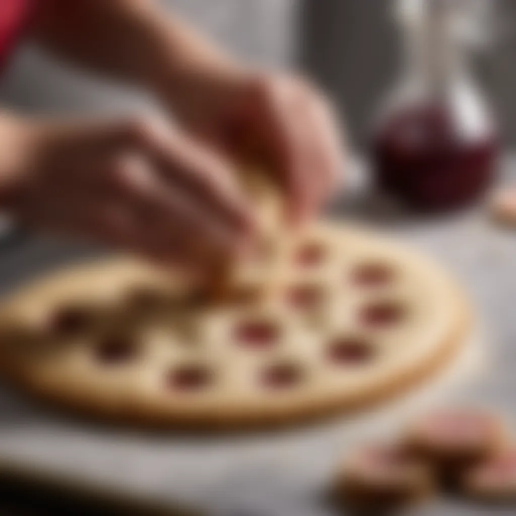 Cutting Out The Dough For Jammy Dodgers