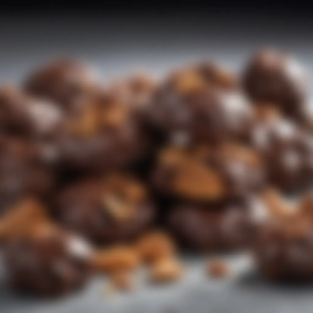 Decadent Dark Chocolate Peanut Clusters with Fleur de Sel