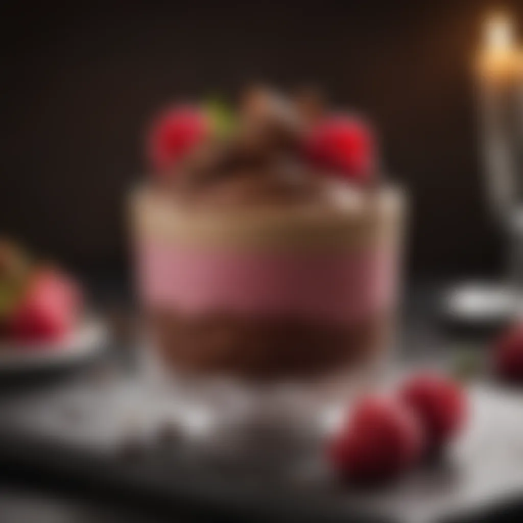 Decadent Chocolate Raspberry Mousse