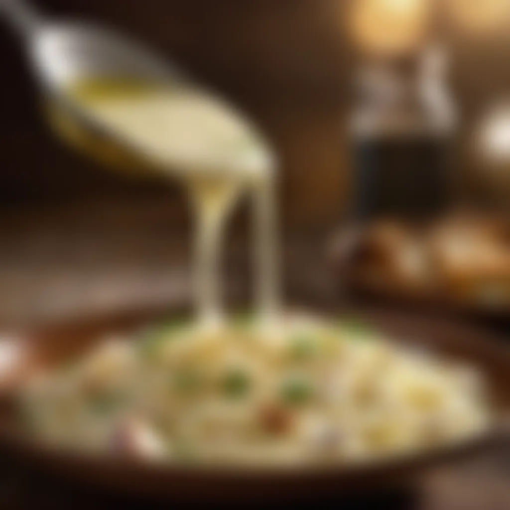 Garlic Infusion Elegance Sizzling garlic infusing in olive oil