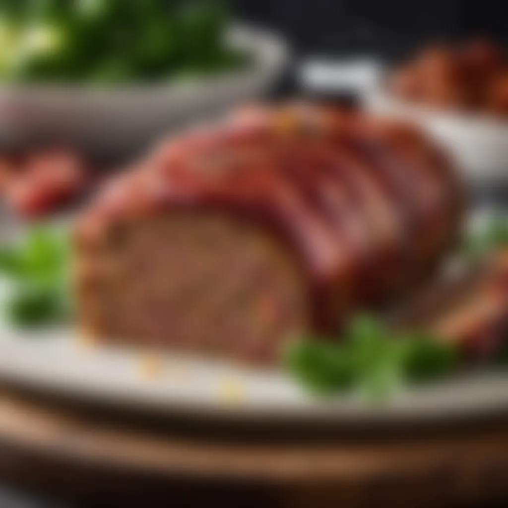 Bacon-Wrapped Keto Meatloaf Delight