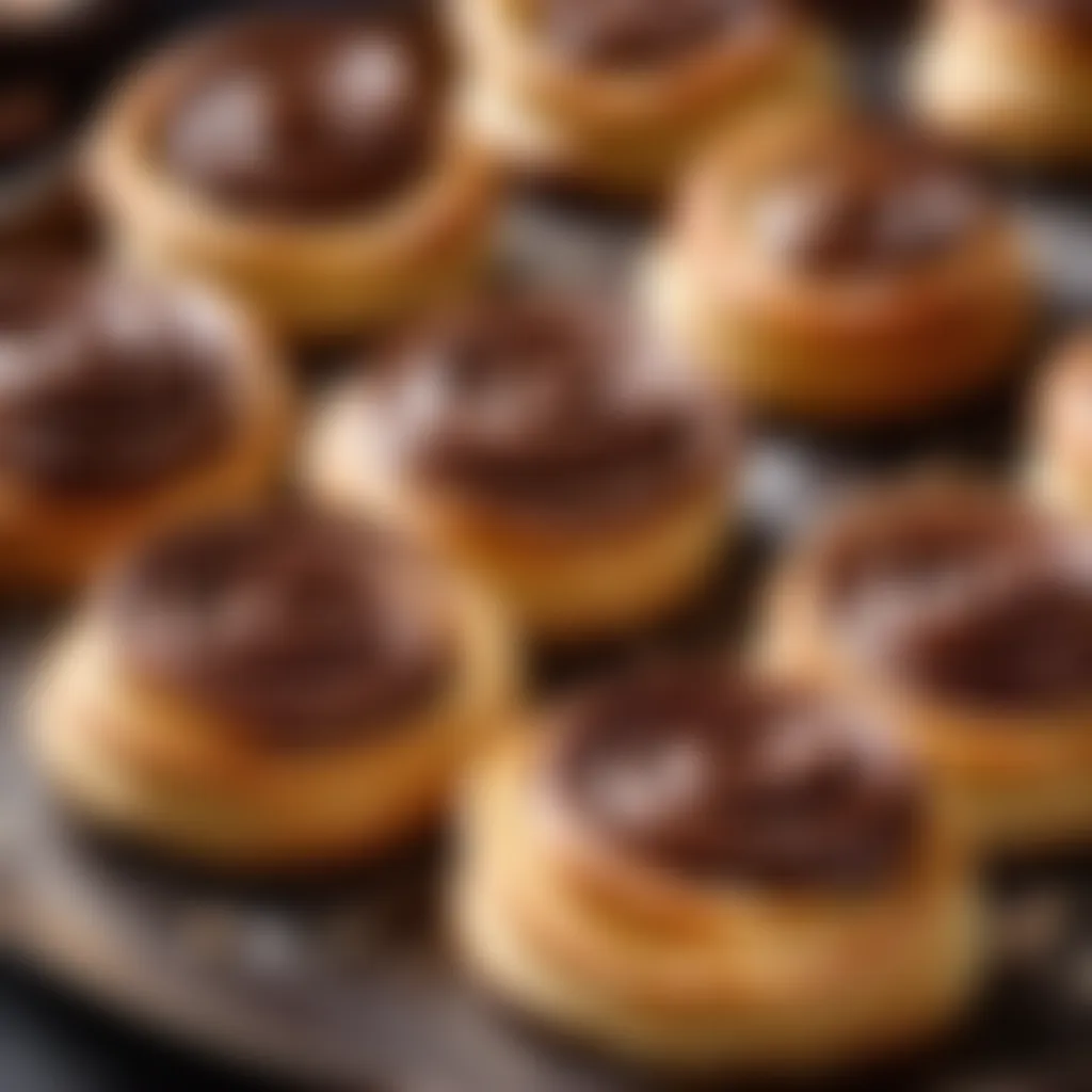 Decadent Puff Pastry Chocolate Swirls