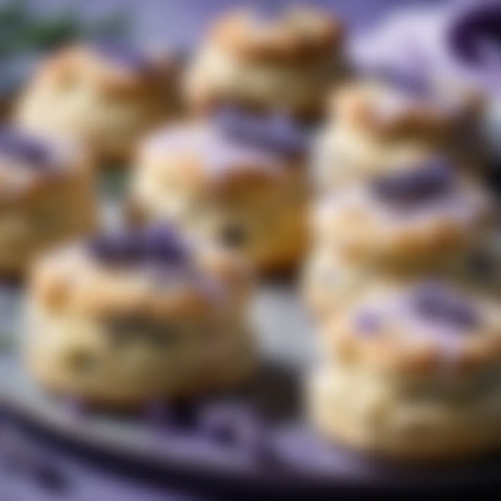 Exquisite Buttermilk Scones with Lavender Infusion