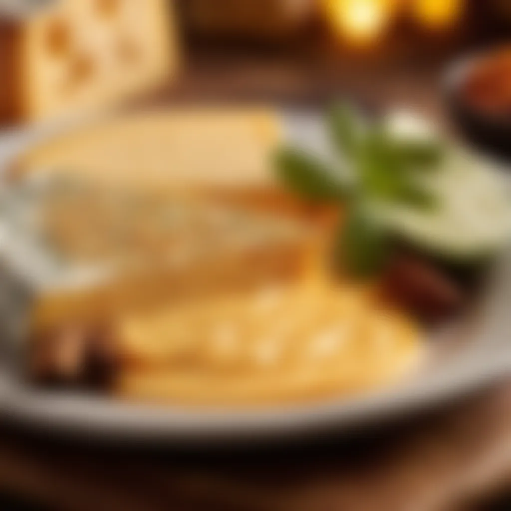 Artisan Cheese and Spice Fusion A tantalizing blend of artisan cheeses and flavorful spices